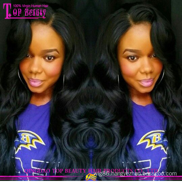 Wholesale cheap 100 brazilian virgin hair full lace wigs 2016 hot sale brazilian hair full lace wig with baby hair